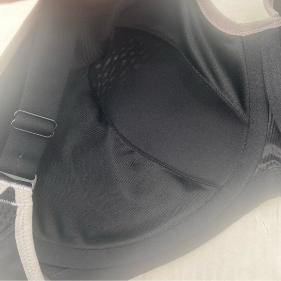 WACOAL I Bra Sports Bra Contour High Impact Black 853302 Size 38G - Picture 10 of 16